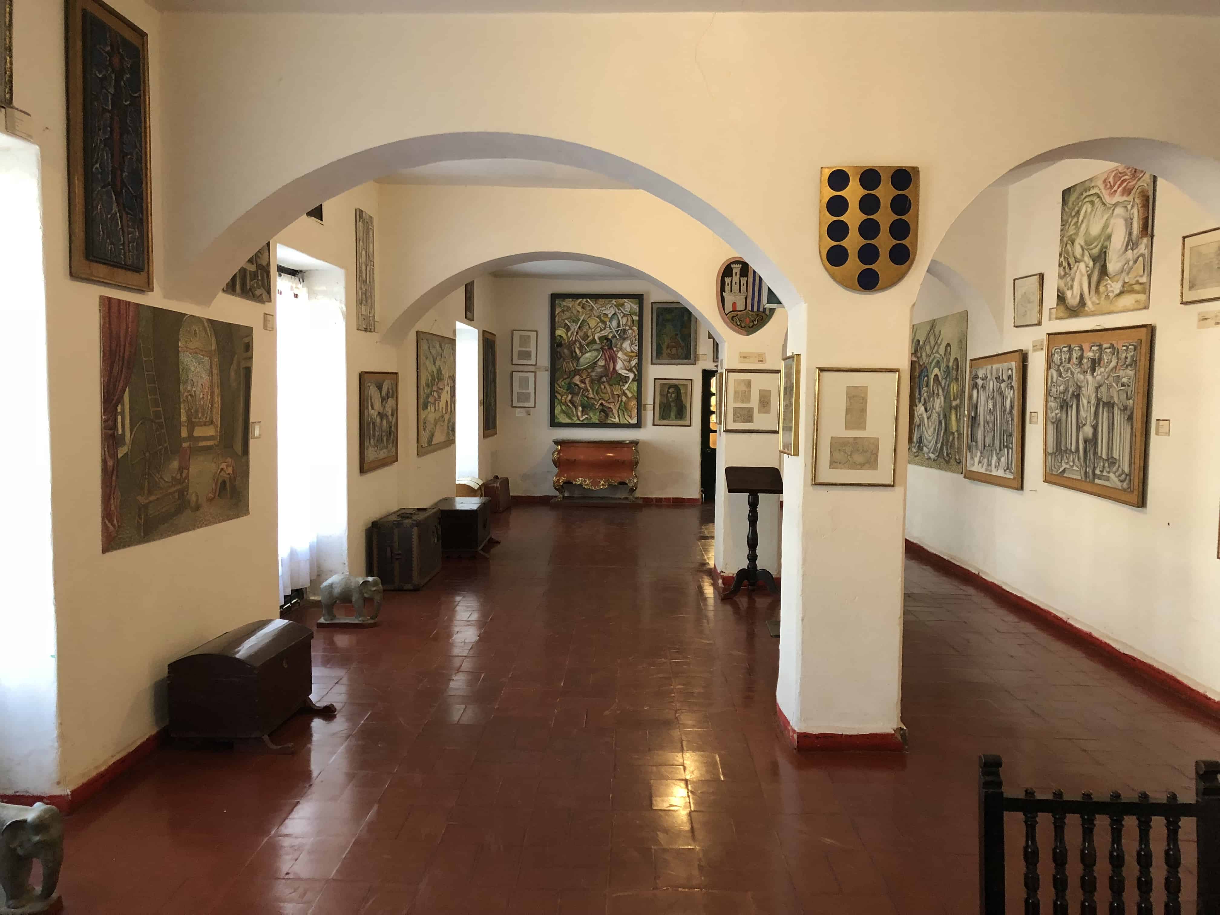Main gallery at Casa Museo Luis Alberto Acuña in Villa de Leyva, Boyacá, Colombia