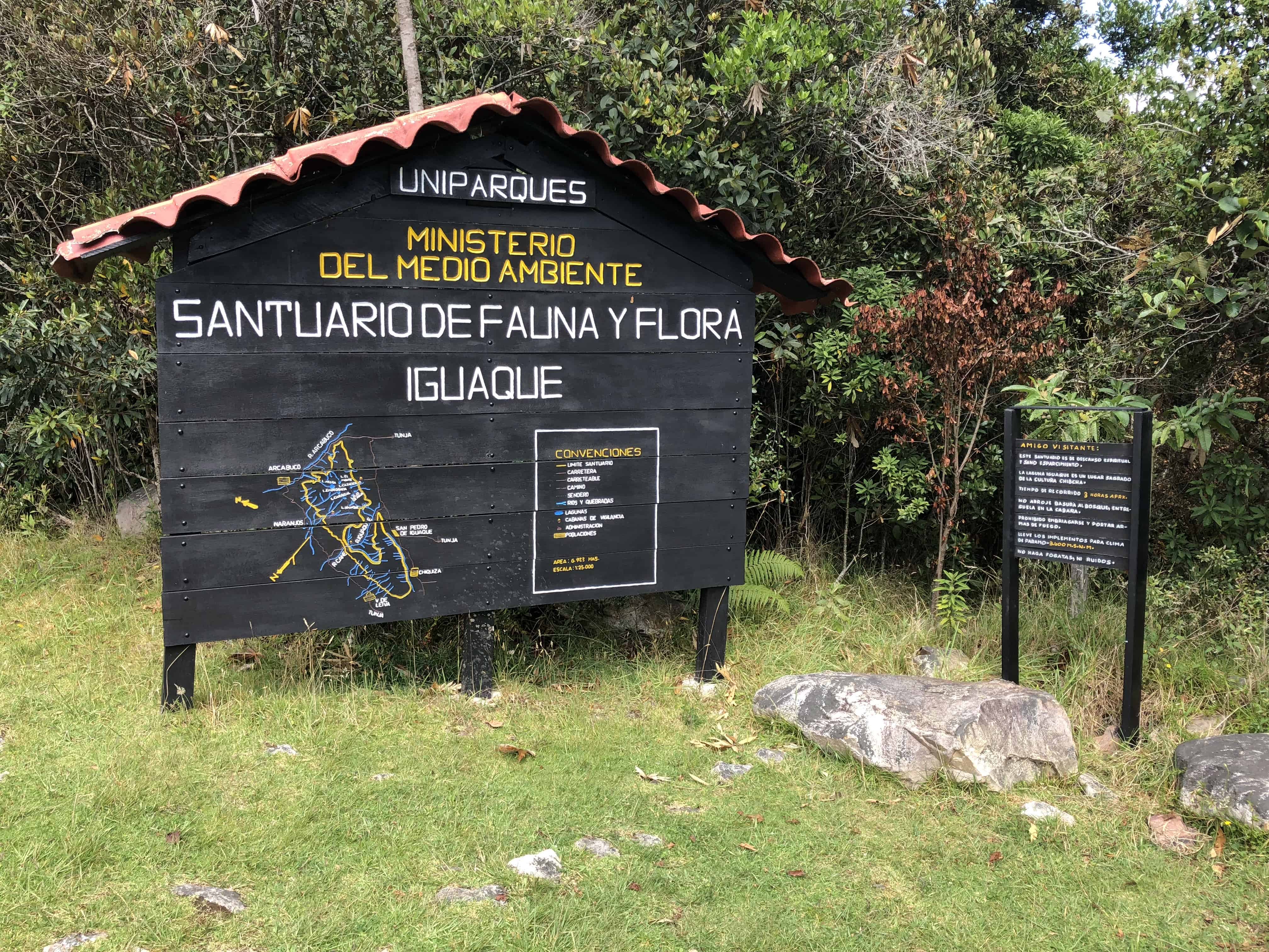 Iguaque Flora and Fauna Sanctuary near Villa de Leyva, Boyacá, Colombia