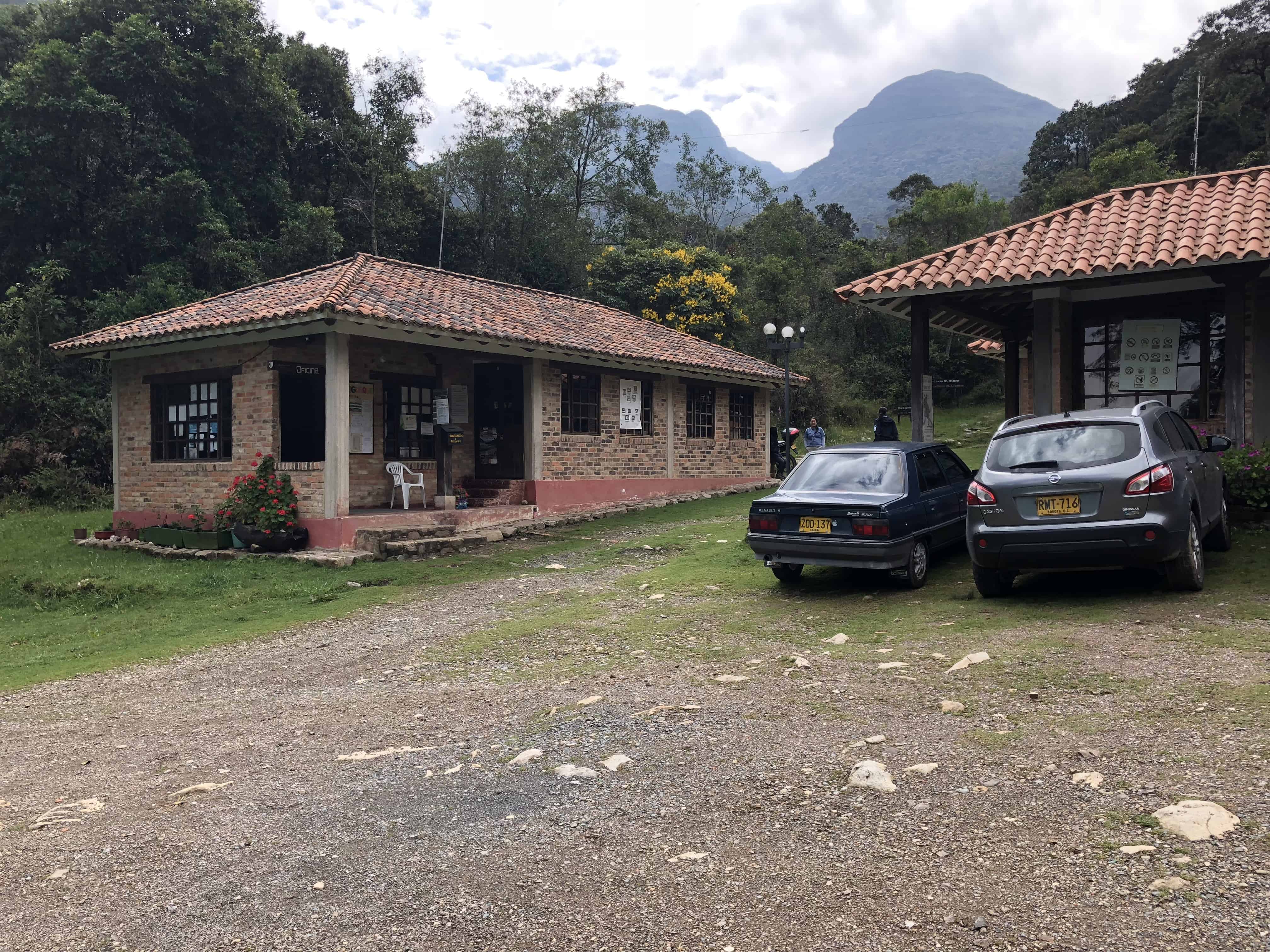 Visitor center at Iguaque Flora and Fauna Sanctuary near Villa de Leyva, Boyacá, Colombia