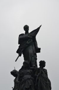 Monumento a Bolívar at Puente de Boyacá in Colombia