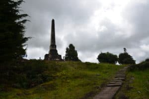 Obelisk at Puente de Boyacá in Colombia