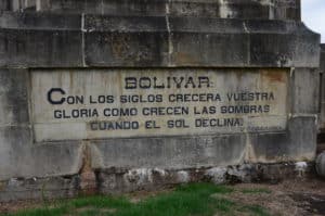 Obelisk at Puente de Boyacá in Colombia