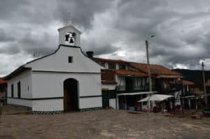 Pueblo Boyacense at Pantano de Vargas in Boyacá, Colombia