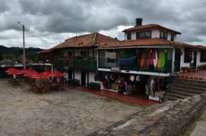 Pueblo Boyacense at Pantano de Vargas in Boyacá, Colombia