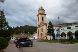 Church in Iza, Boyacá, Colombia