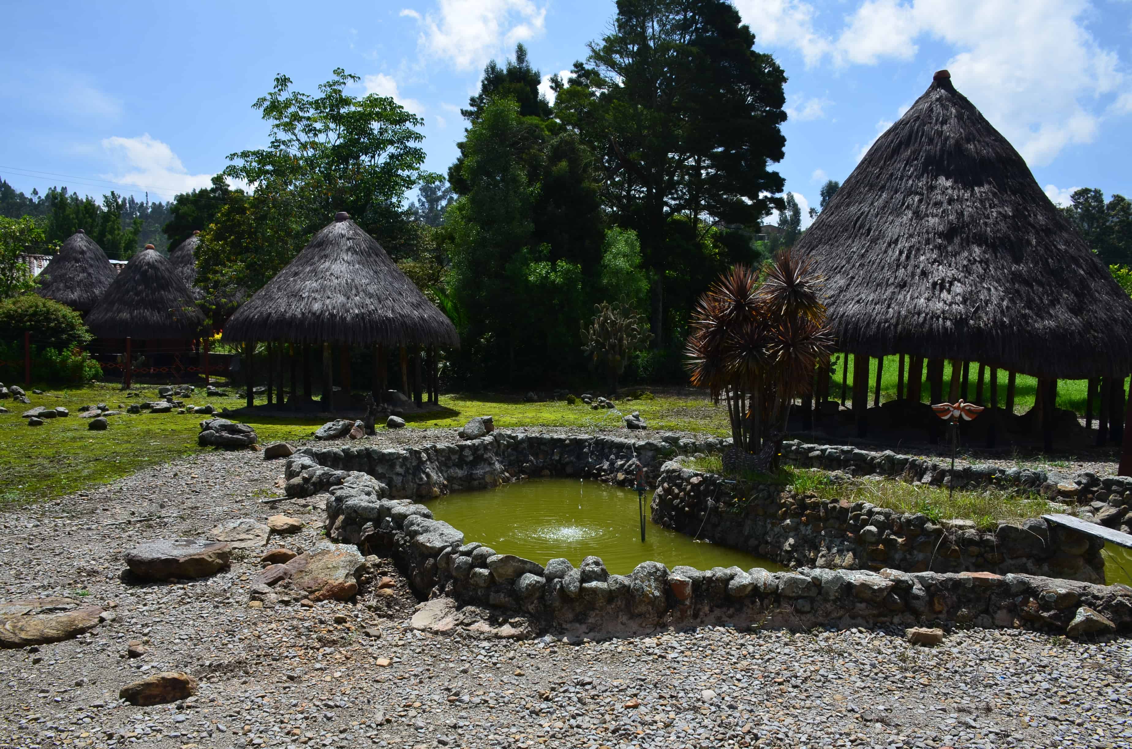 The grounds at Museo Arqueológico de Sogamoso in Sogamoso, Boyacá, Colombia