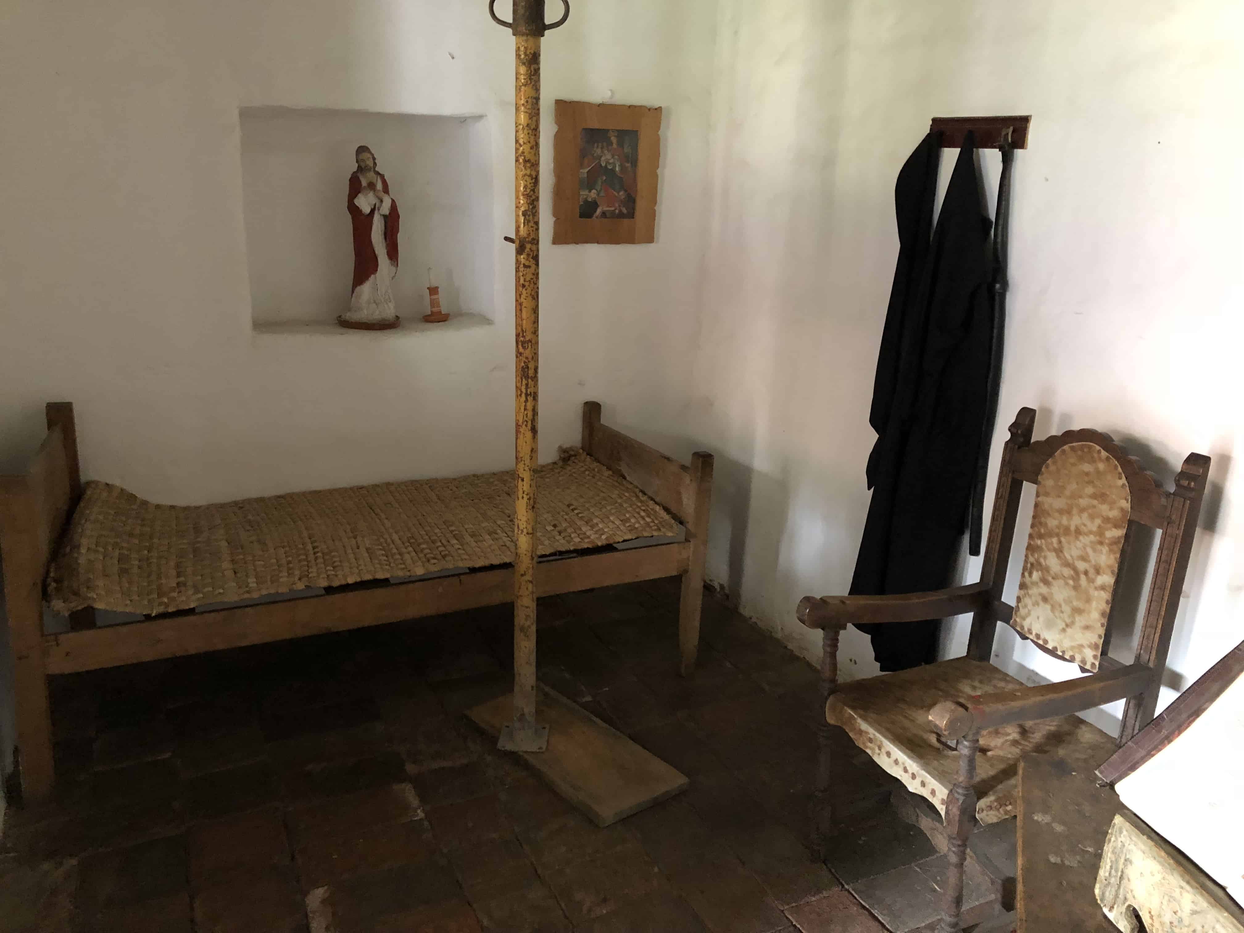 Monk's cell at La Candelaria Monastery, Boyacá, Colombia