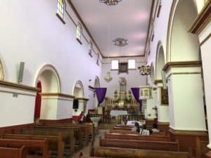 Church in Tinjacá, Boyacá, Colombia