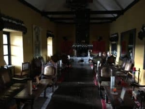 Restaurant at Hacienda El Salitre in Paipa, Boyacá, Colombia
