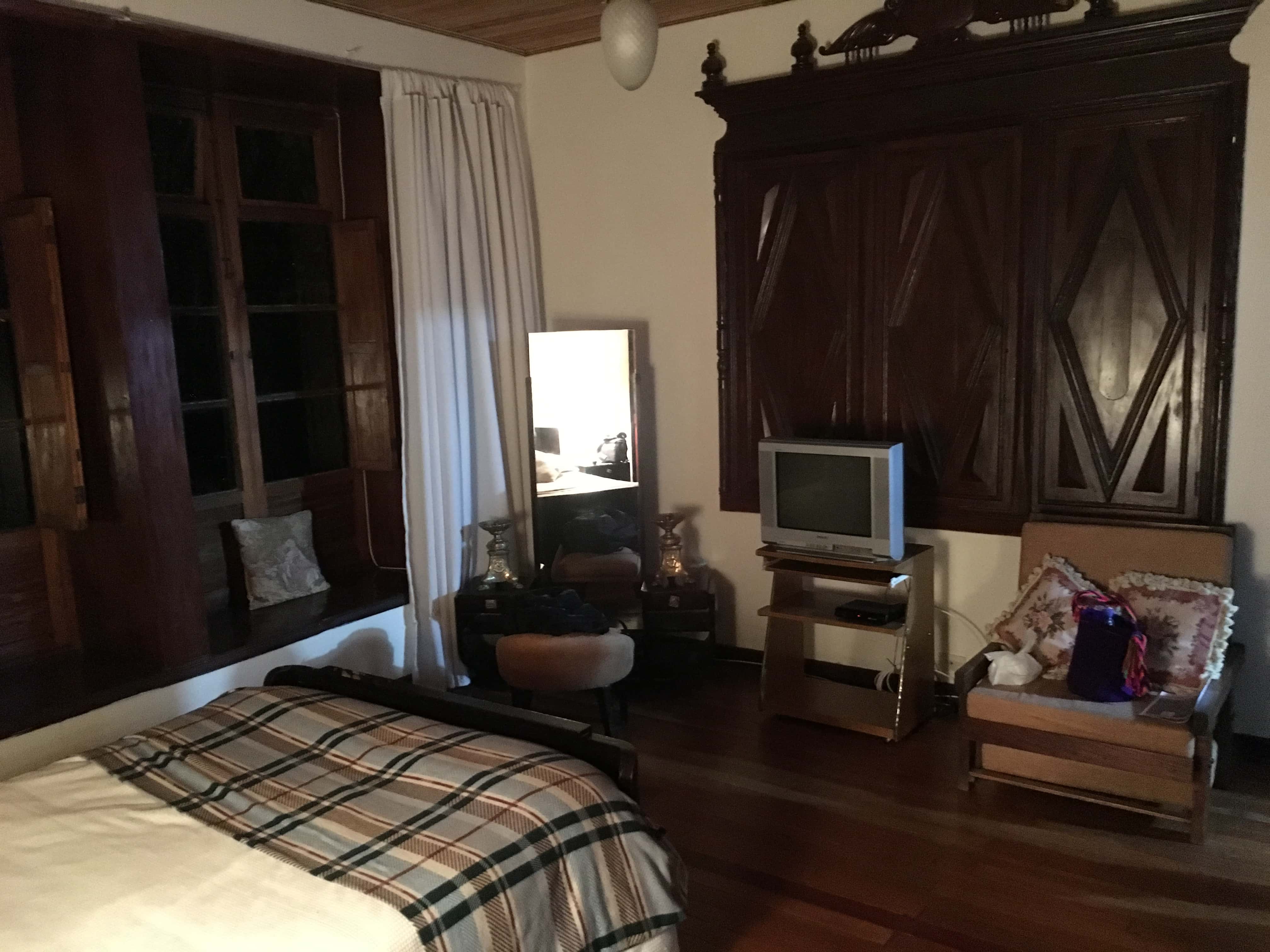 Our room at Finca San Pedro in Sogamoso, Boyacá, Colombia