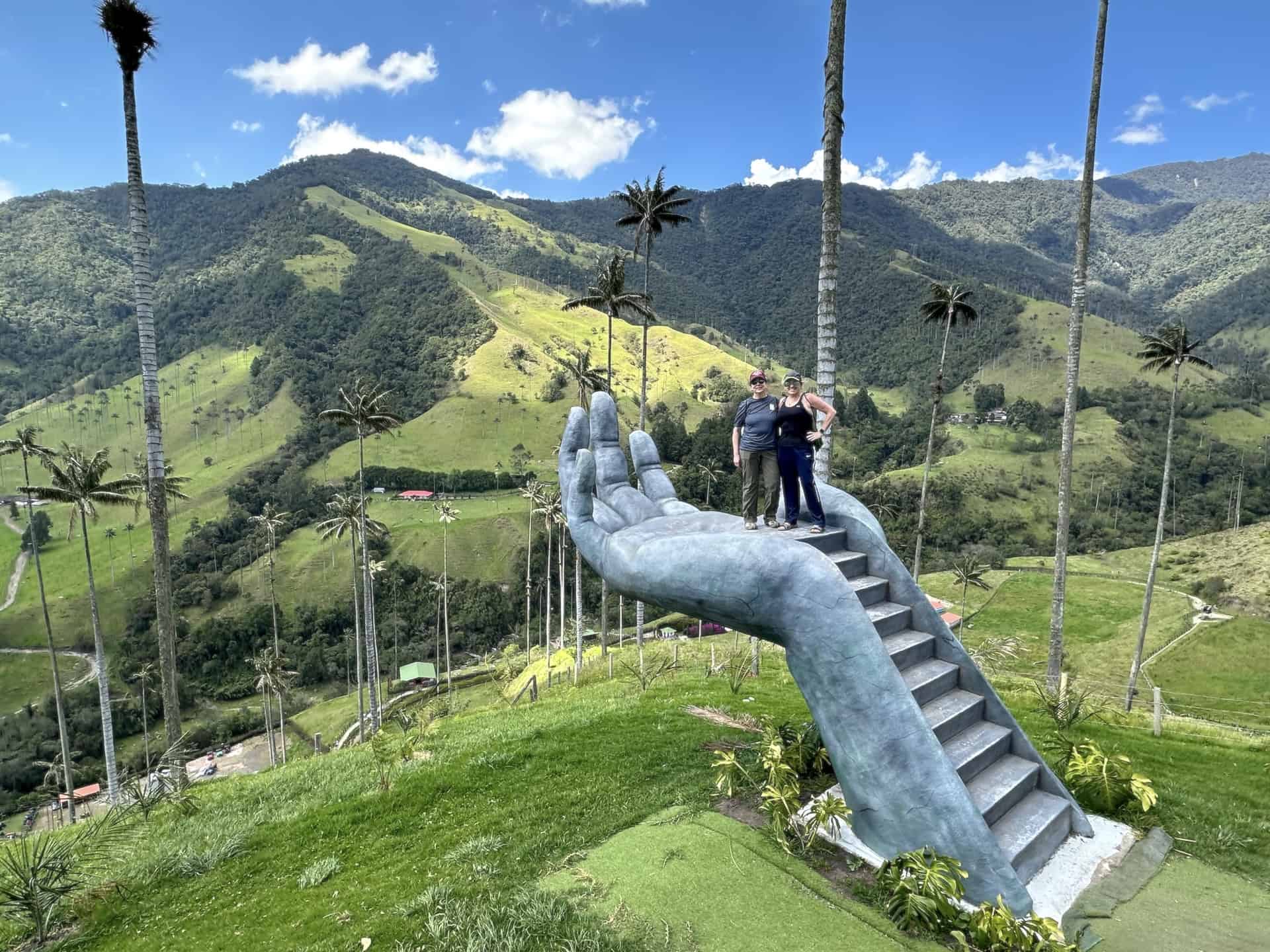 Hand of Princess Cocora at the Palm Forest