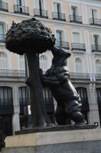 El Oso y el Madroño at Puerta del Sol in Madrid, Spain