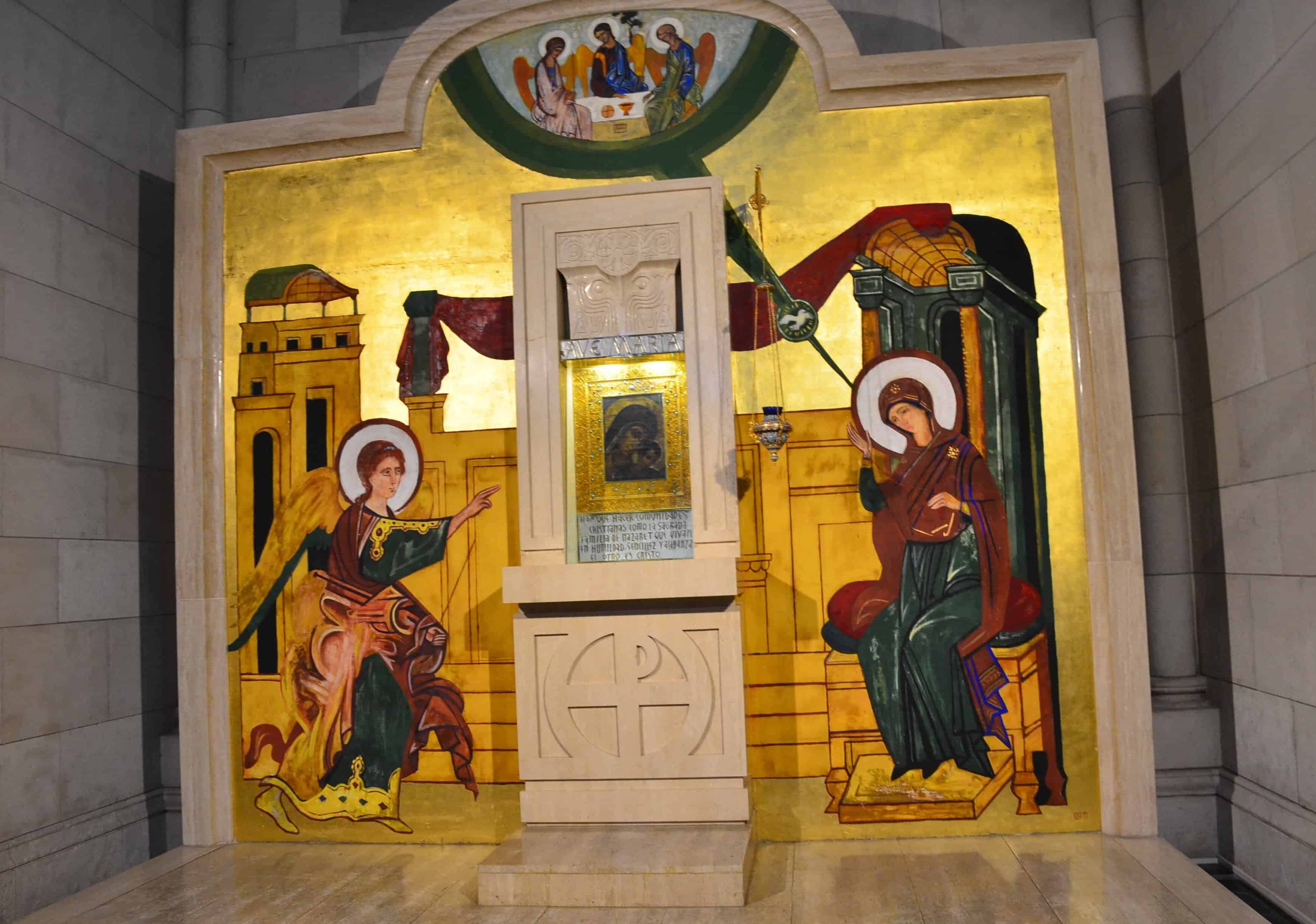 Chapel at the Almudena Cathedral in Madrid, Spain