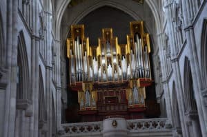 Organ at Catedral de la Almudena in Madrid, Spain