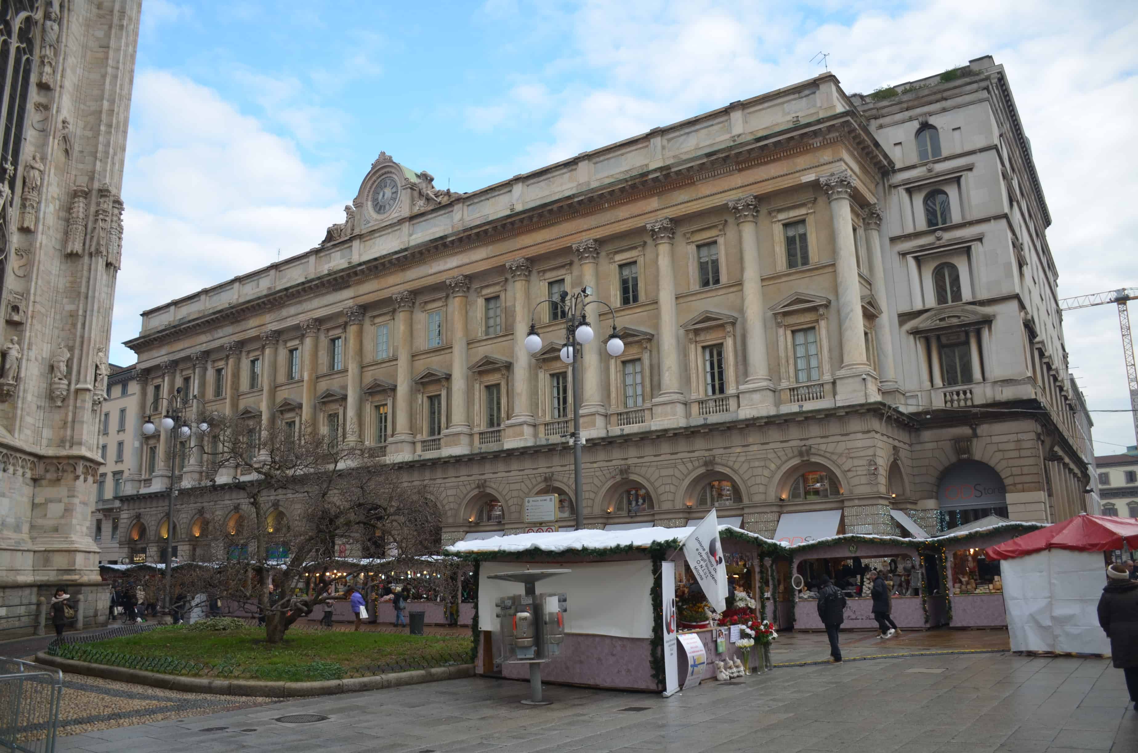 Palace of the Venerable Factory of the Duomo of Milan in Milan, Italy