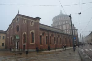 Santa Maria delle Grazie in Milan, Italy
