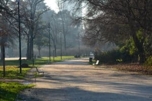 Parco Sempione in Milan, Italy