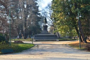 Monument to Napoleon III at Parco Sempione in Milan, Italy