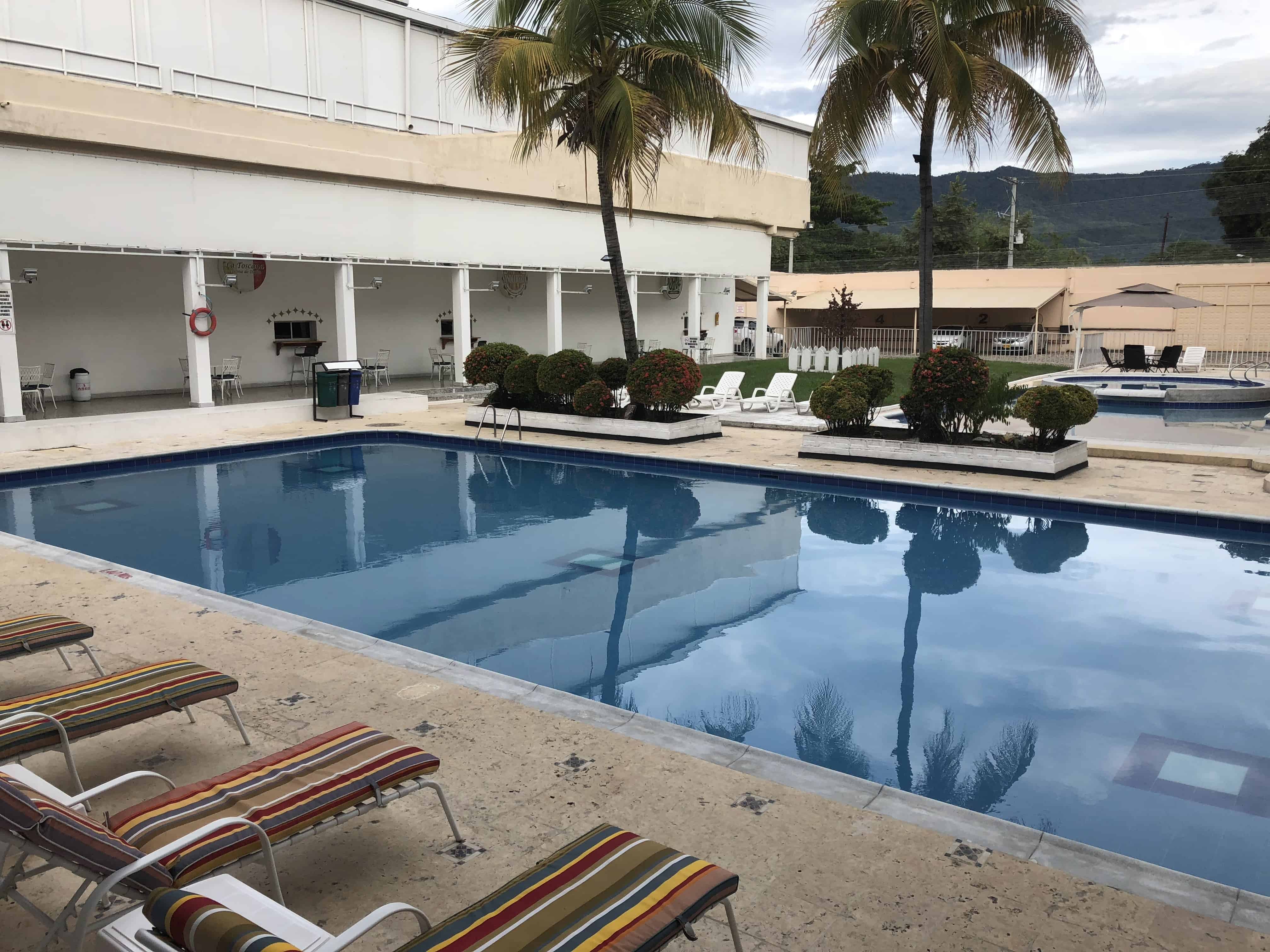 Pool at Hotel Mall Santana del Río in La Dorada, Caldas, Colombia