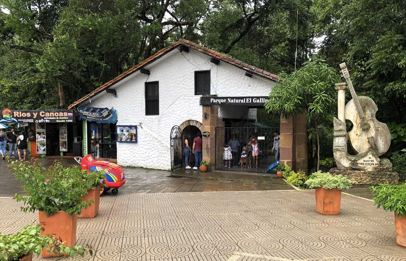 Entrance to El Gallineral Nature Park