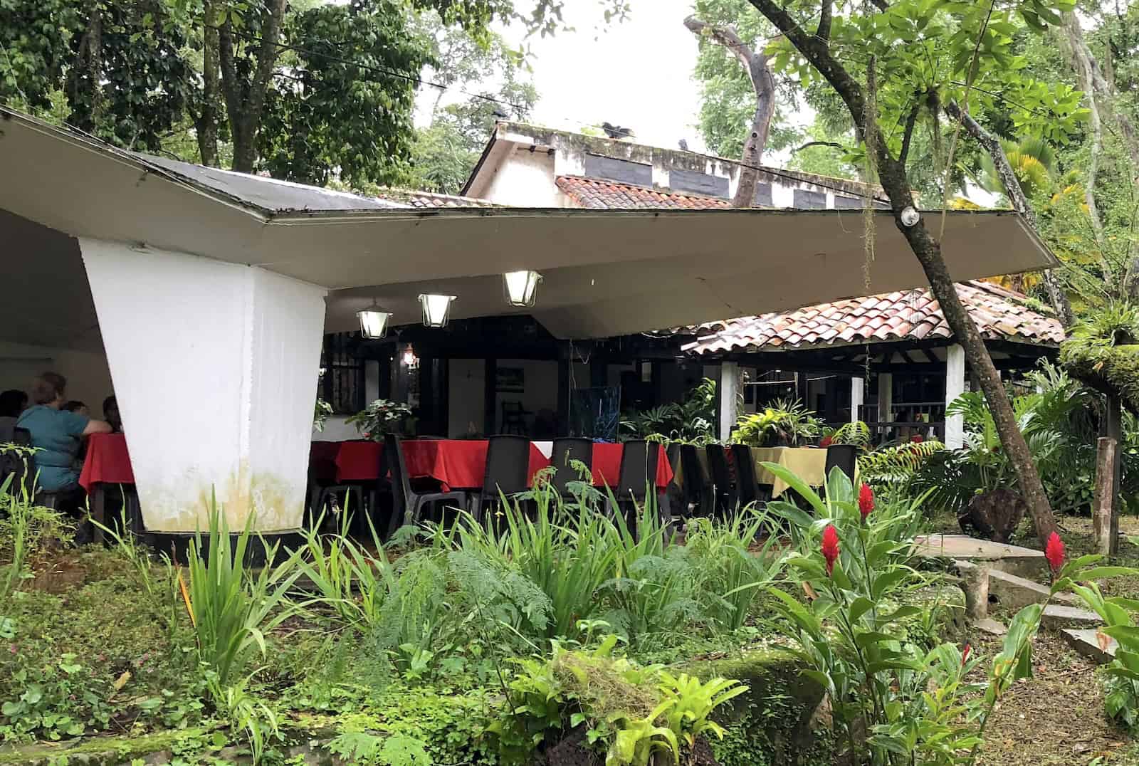 Restaurant at El Gallineral Nature Park