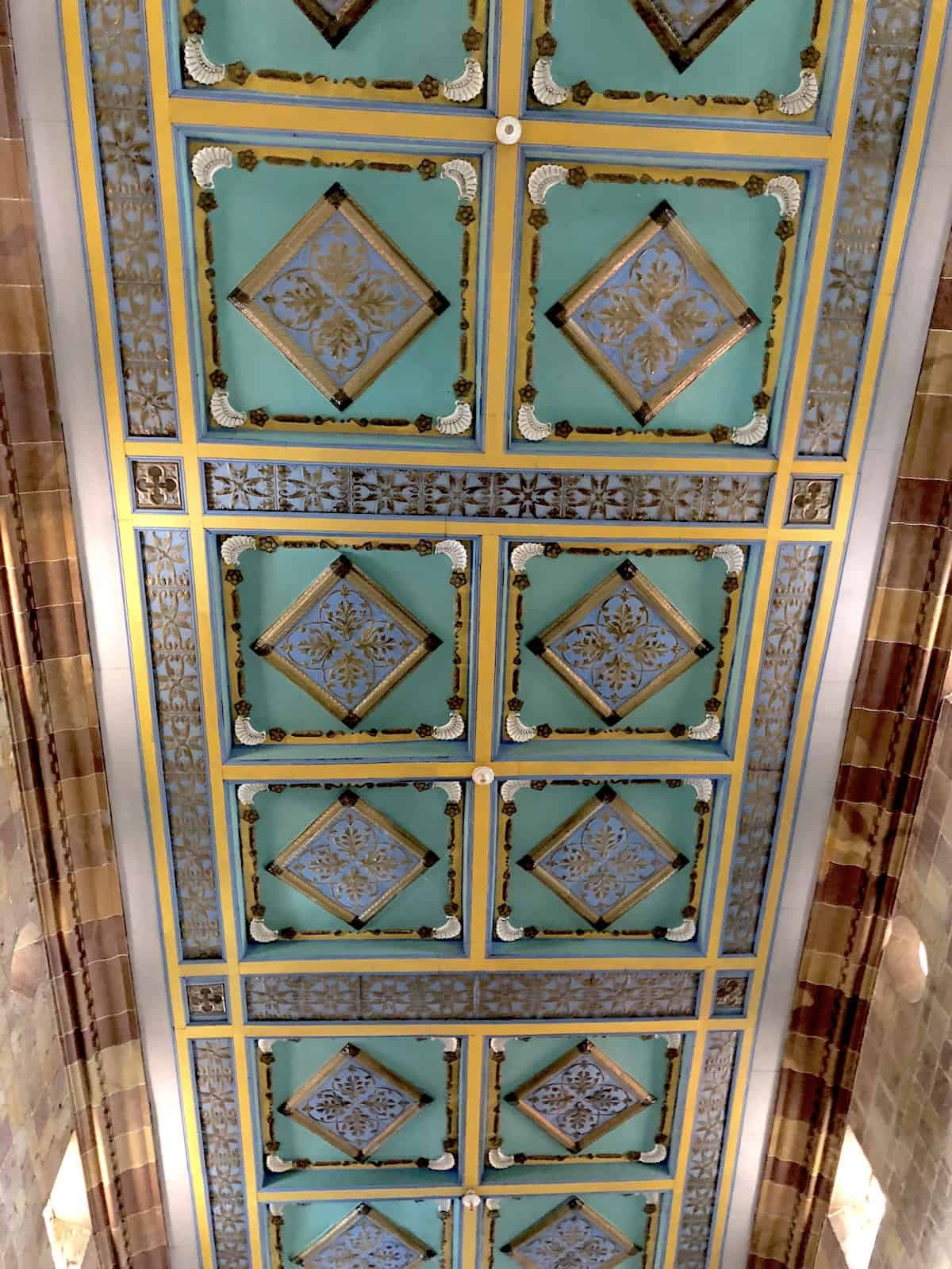 Ceiling of the Holy Cross Cathedral