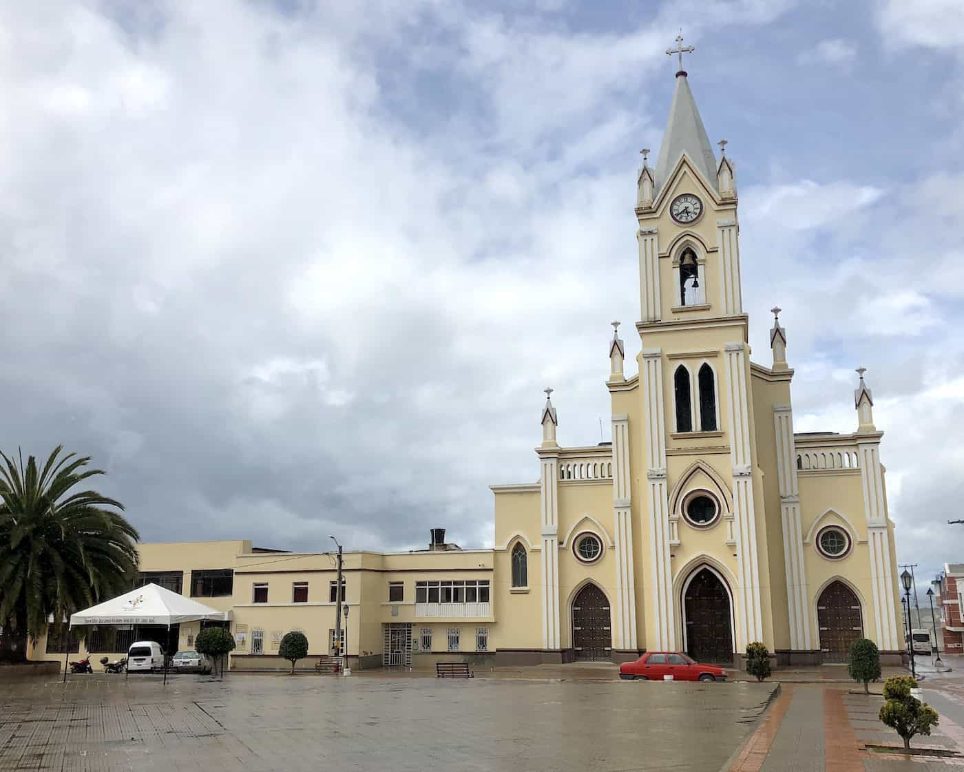 Church of the Immaculate Conception in Cómbita, Boyacá, Colombia