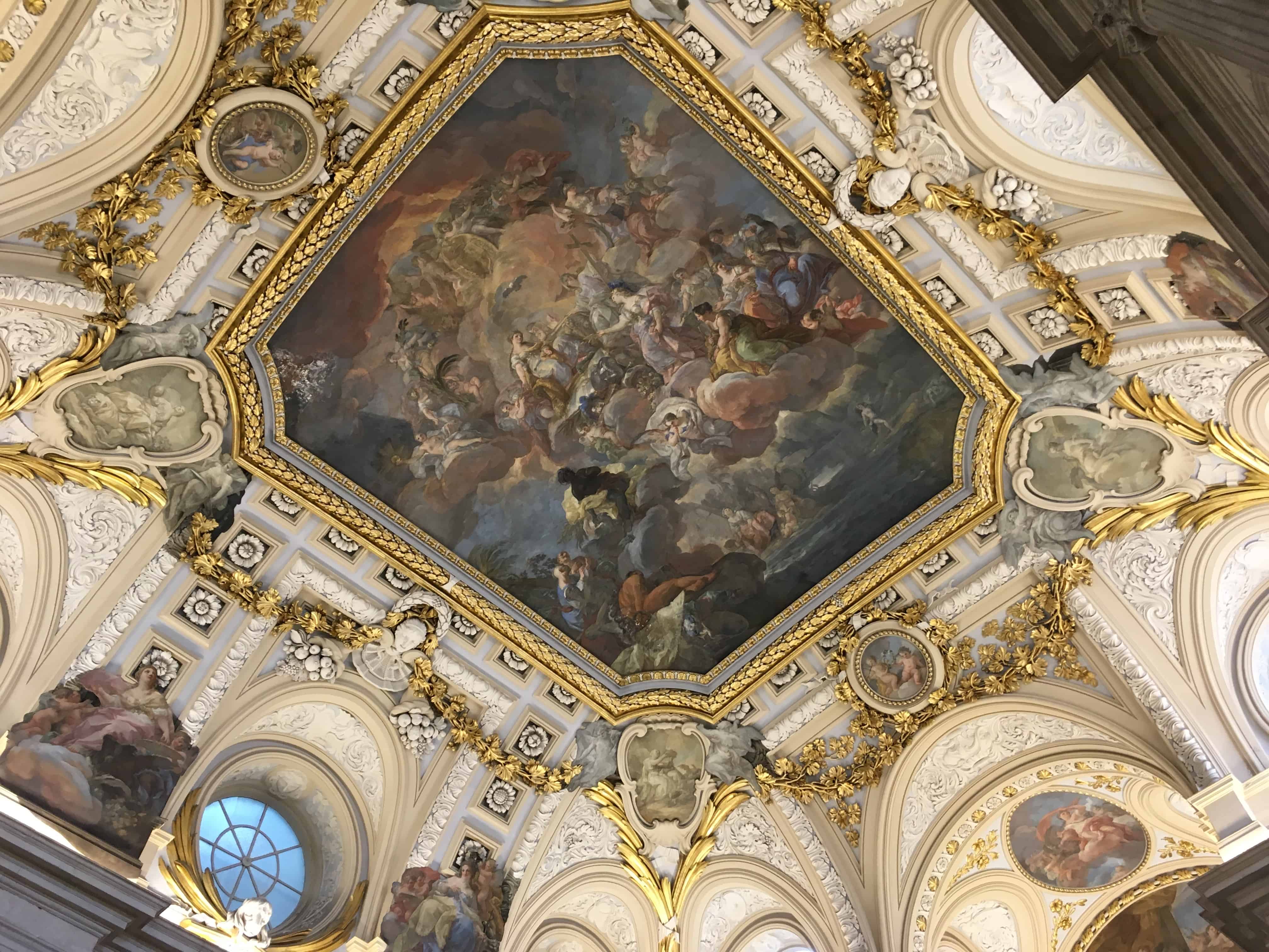 Religion Protected by Spain at the Royal Palace in Madrid, Spain