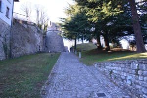 Castello di San Vigilio in Bergamo, Italy