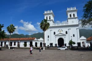 Basílica Menor San Juan Bautista in Girón, Santander, Colombia