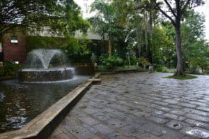 Fountain at Parque del Agua in Bucaramanga, Santander, Colombia