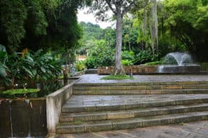 Patio at Parque del Agua in Bucaramanga, Santander, Colombia