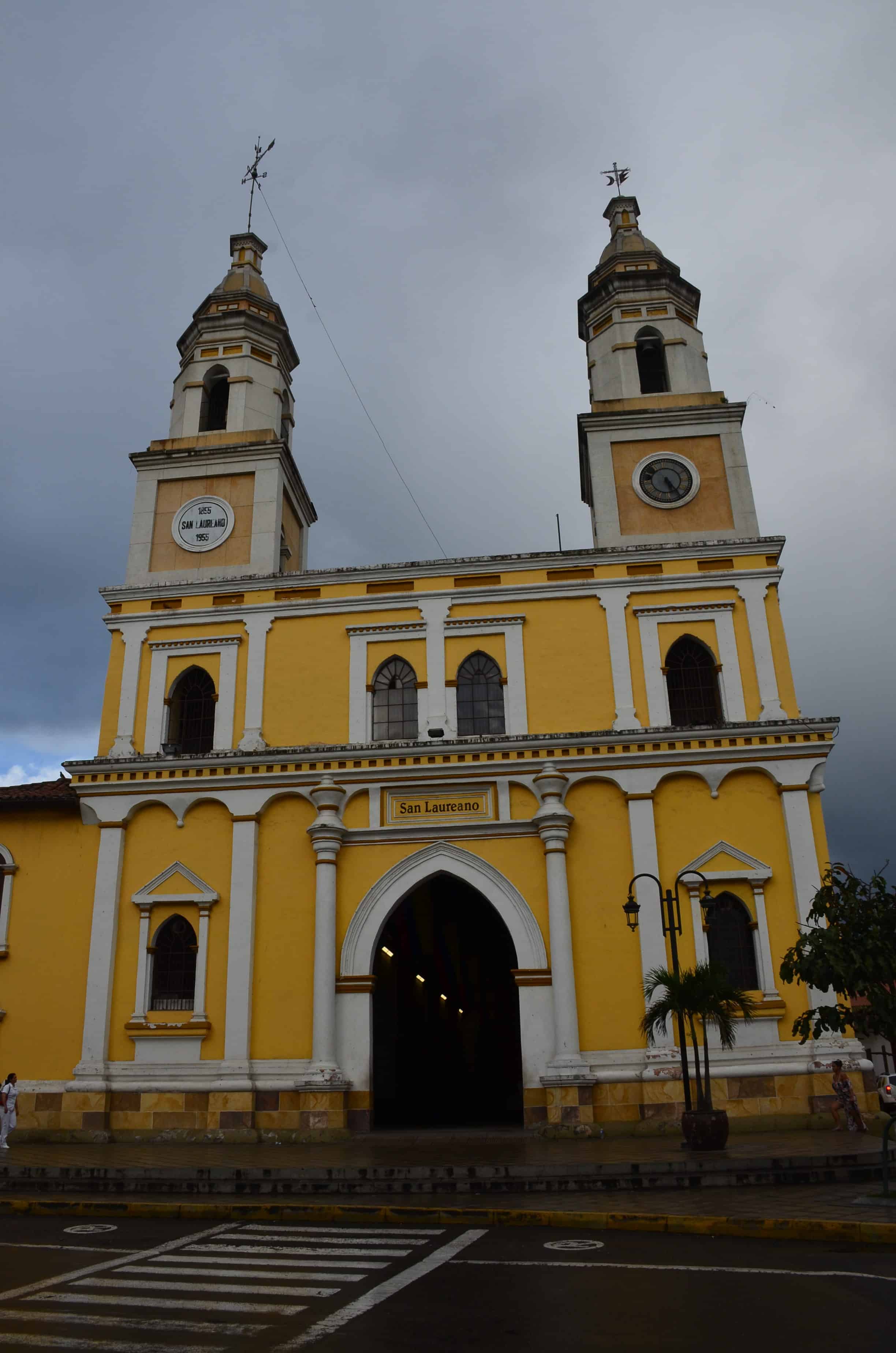 Church of San Laureano in Bucaramanga, Santander, Colombia