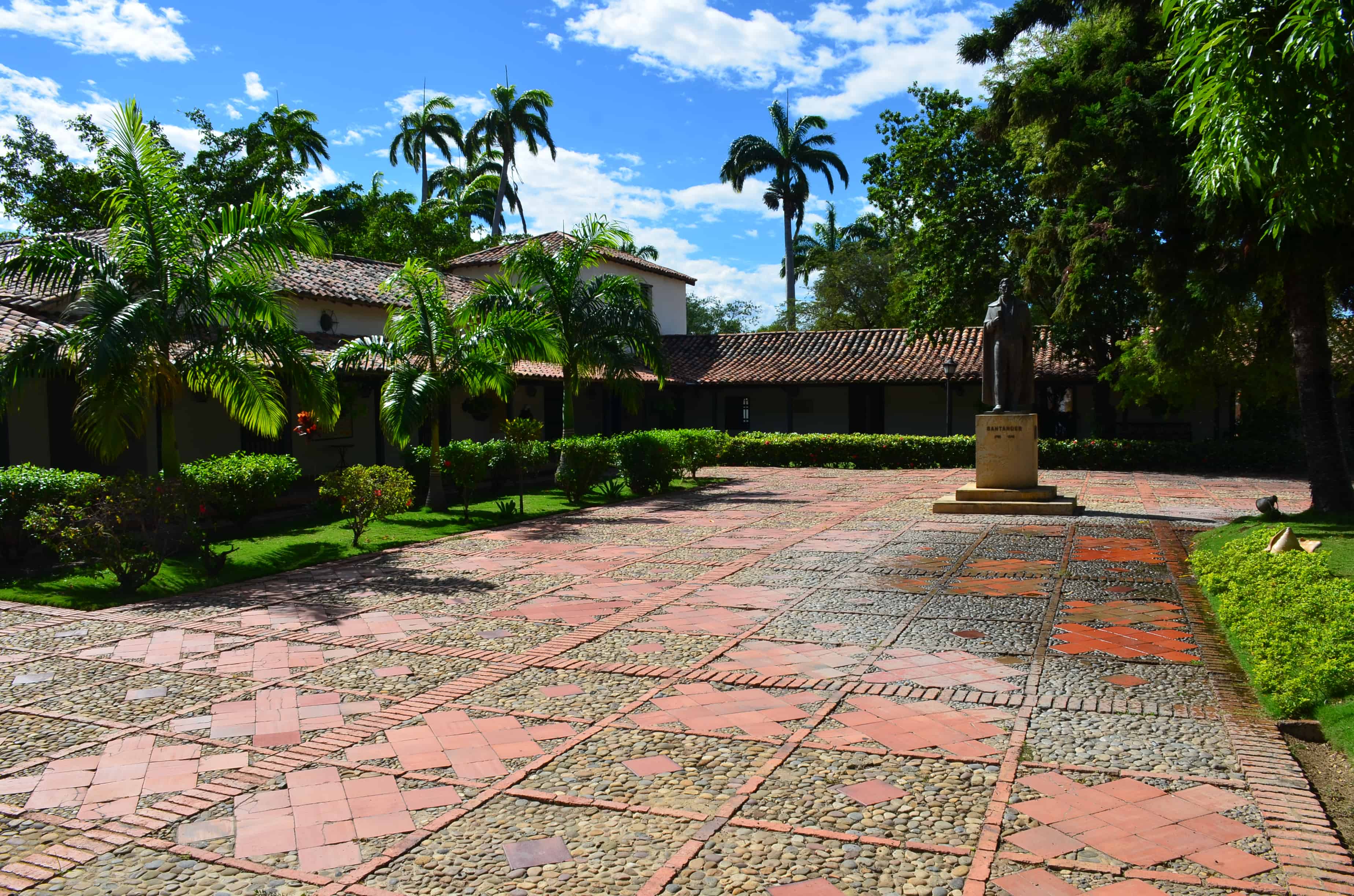 Patio at Birth House of General Santander in Villa del Rosario, Norte de Santander, Colombia