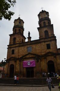 Catedral de la Santa Cruz in San Gil, Santander, Colombia