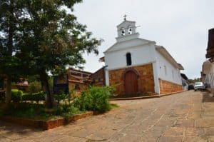 Capilla de San Antonio in Barichara, Santander, Colombia