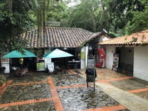 Cafeteria at Parque El Gallineral in San Gil, Santander, Colombia 