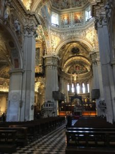 Basilica di Santa Maria Maggiore in Bergamo, Italy
