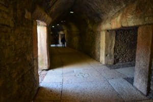 Tunnels at the Arena di Verona in Verona, Italy
