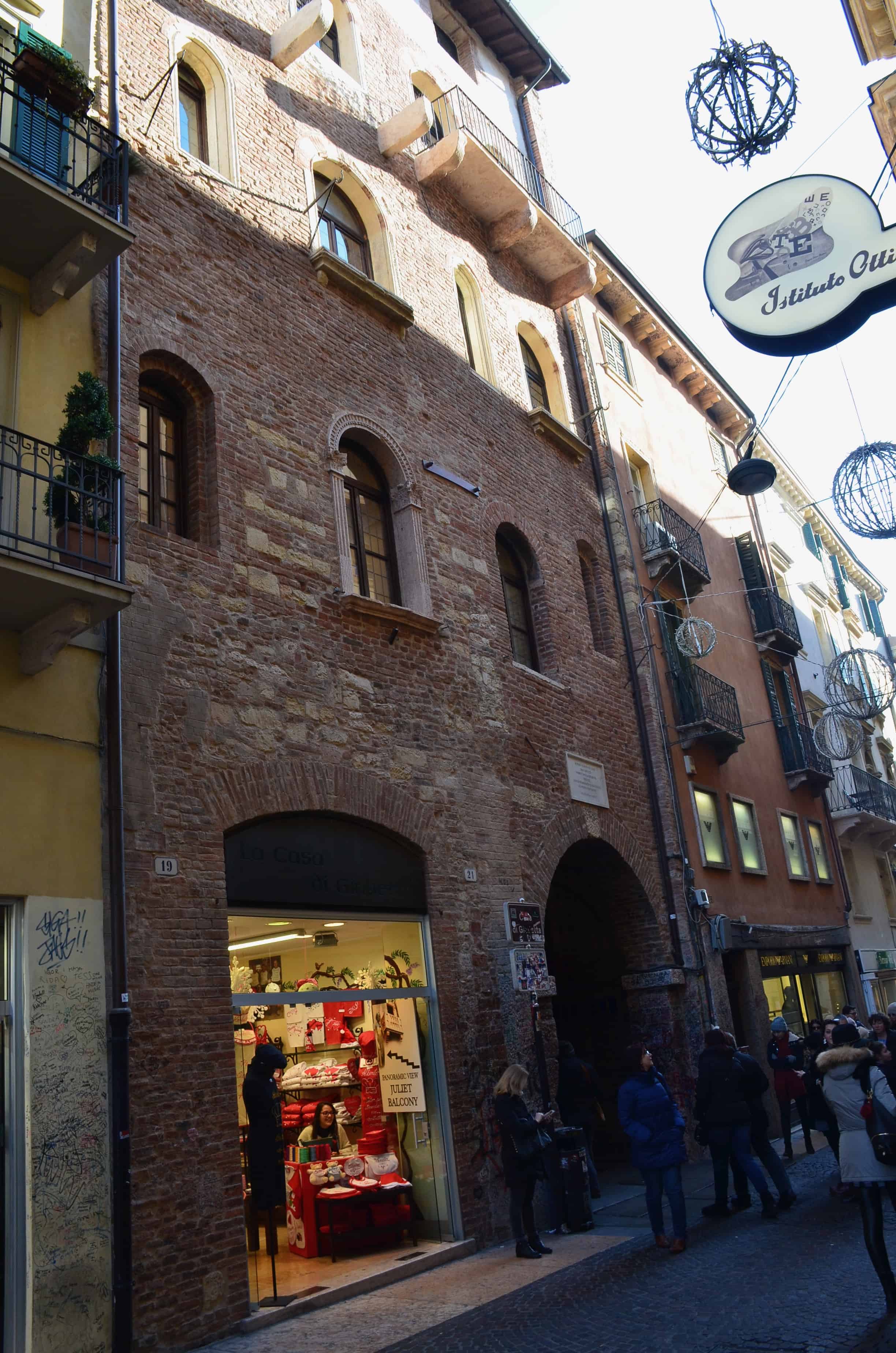 Juliet's House in Verona, Italy