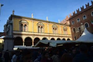 Loggia del Consiglio in Verona, Italy