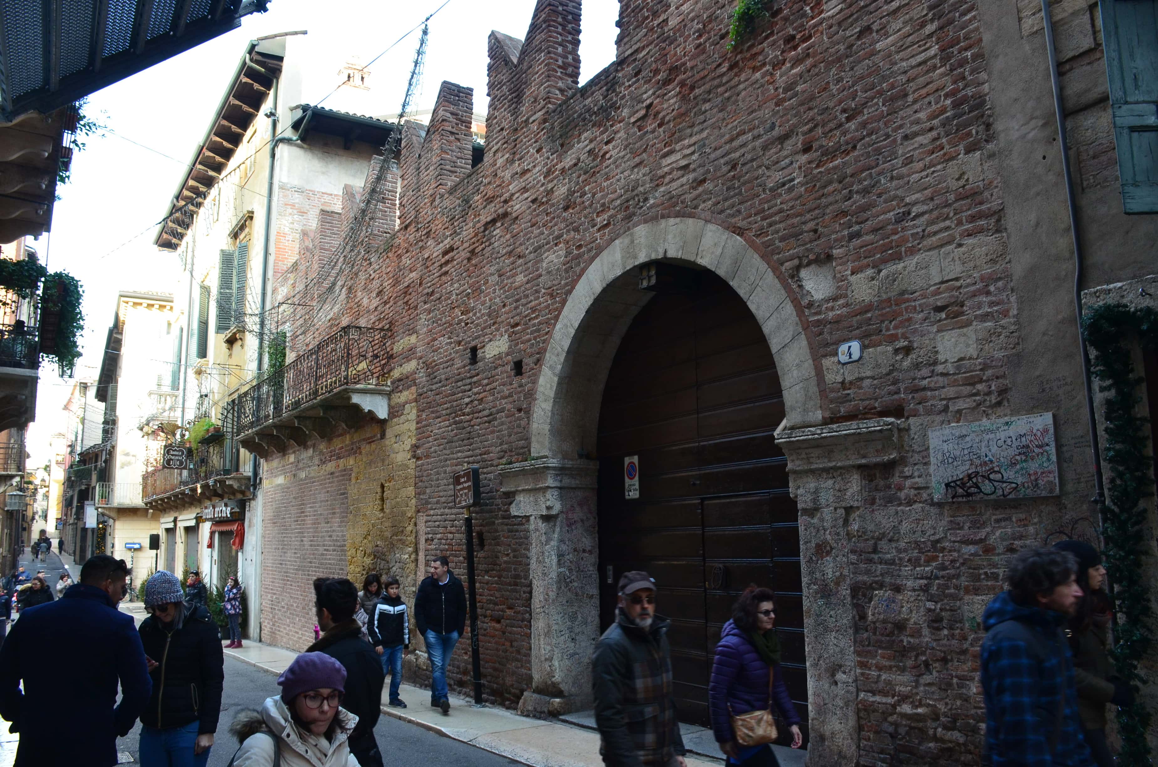 Romeo's House in Verona, Italy