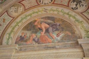 Loggia of David at Palazzo Te in Mantua, Italy