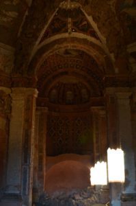 Grotto at the Apartments of the Secret Garden at Palazzo Te in Mantua, Italy