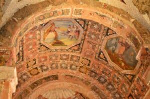 Grotto at the Apartments of the Secret Garden at Palazzo Te in Mantua, Italy