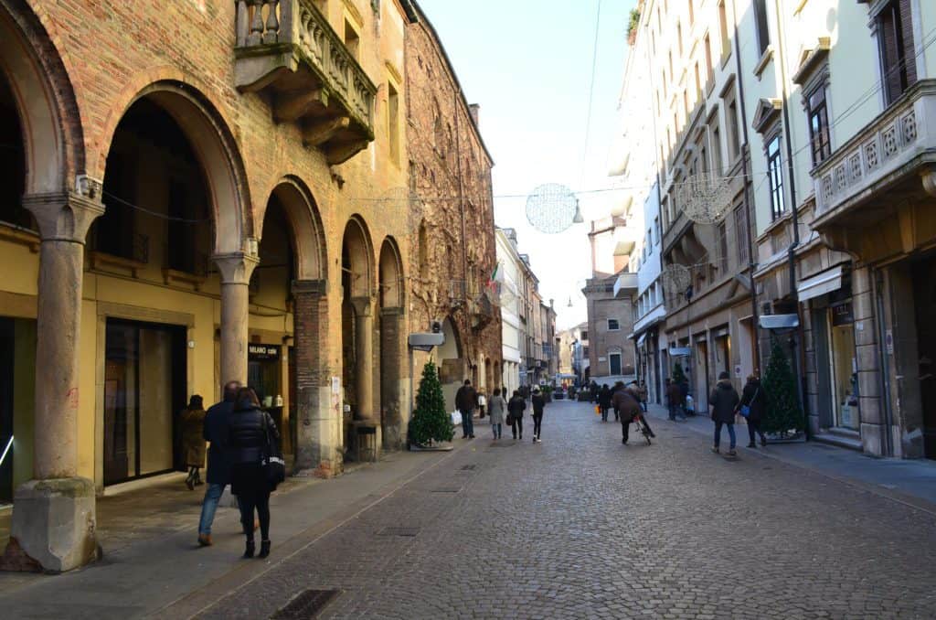 A street in Padua, Italy