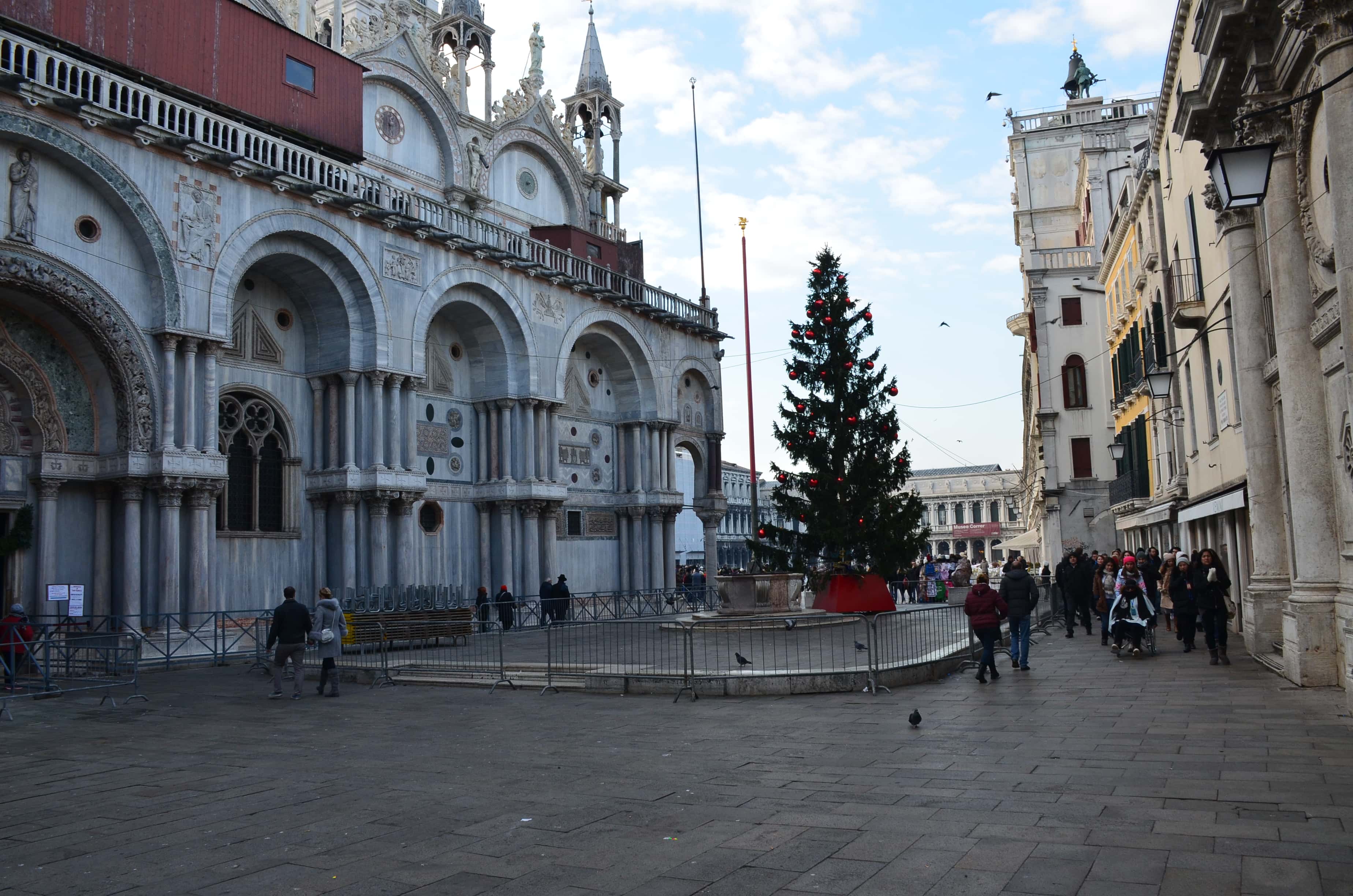 Piazzetta dei Leoncini in Venice, Italy