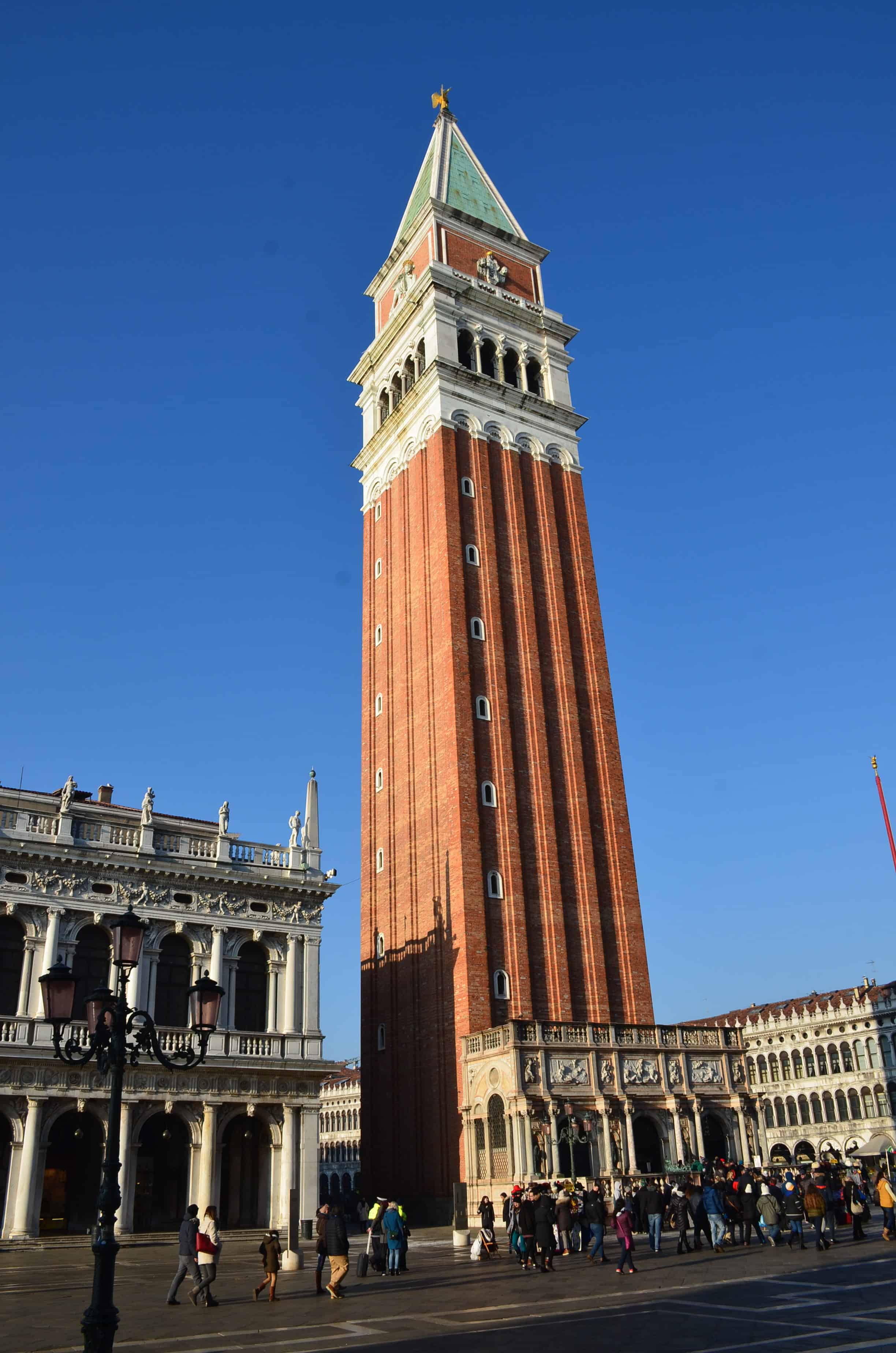 Saint Mark's Campanile in Venice, Italy