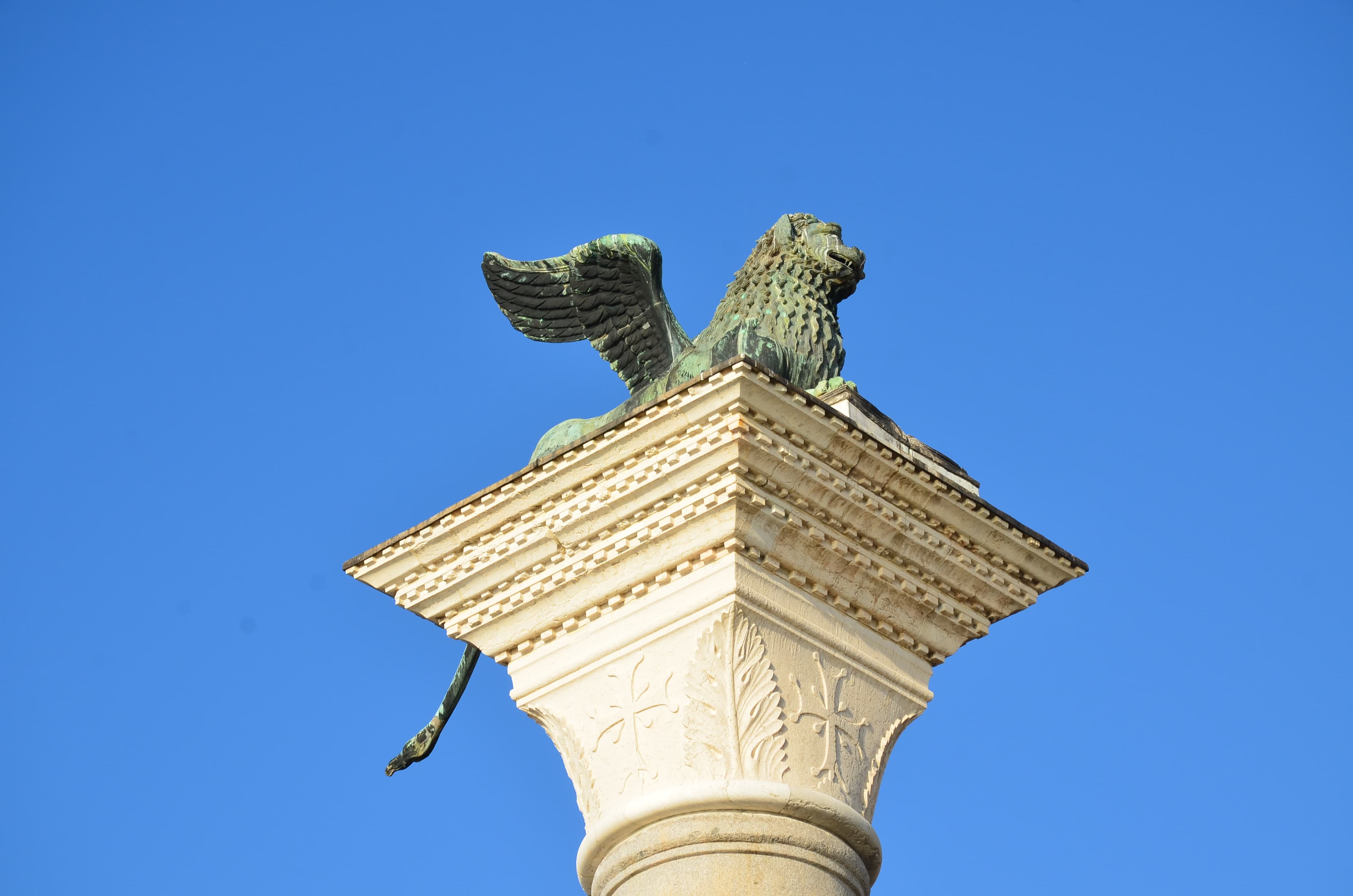 Lion of Saint Mark in Venice, Italy