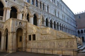 Scala dei Giganti at the Palazzo Ducale in Venice, Italy